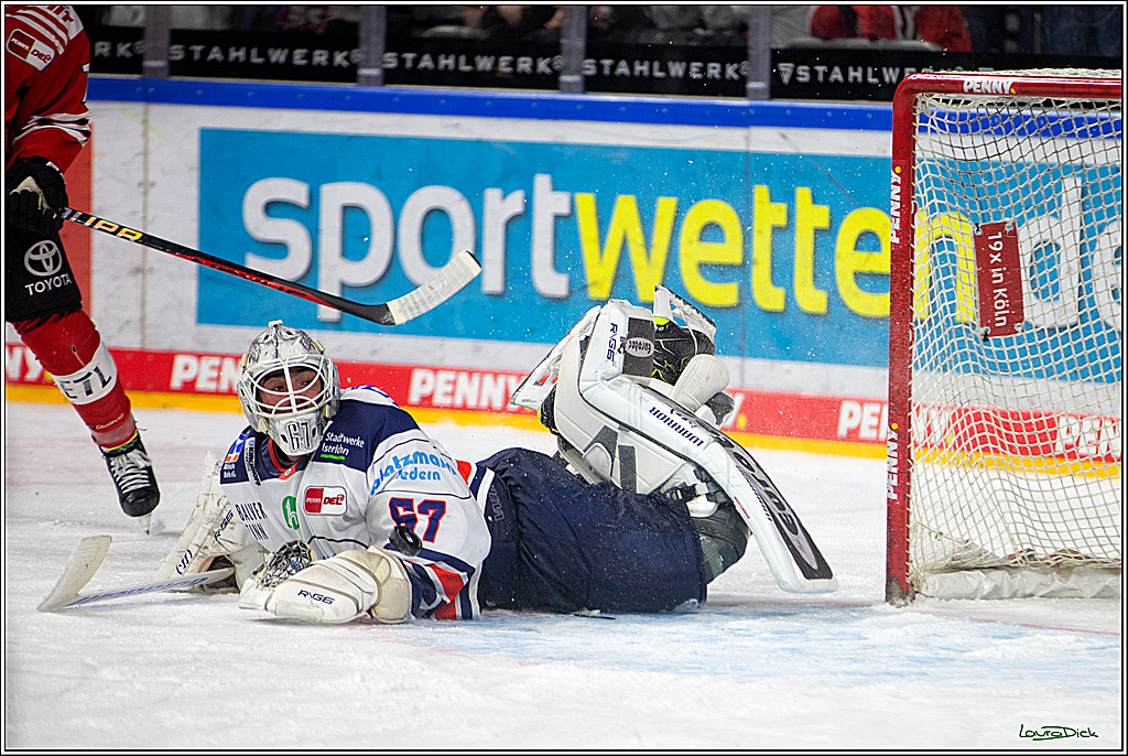 PENNY DEL; Koelner Haie- Iserlohn Roosters; Koeln, 24.01.2023